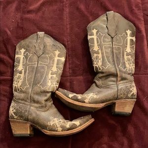 Circle G Cowgirl Boots. Only worn a few times.